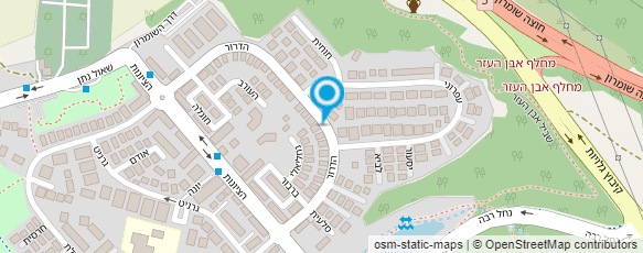 מפת הגעה אל מוקדי ירושלמית