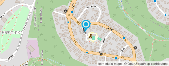 מפת הגעה אל מנצ'ל גילית - דיאטנית קלינית