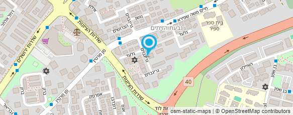 מפת הגעה אל נוף משק וגן