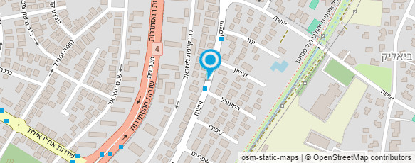 מפת הגעה אל ד"ר נחליאלי טל