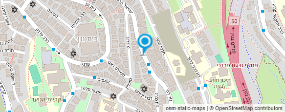 מפת הגעה אל נטליה - מכון יופי