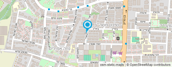 מפת הגעה אל בית פאר יזום ובניה בע"מ