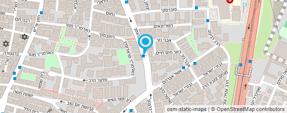 מפת הגעה אל ספרי אור החיים