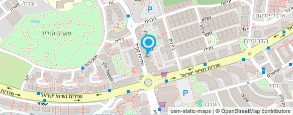 מפת הגעה אל פאפא פיצה