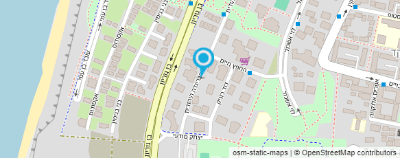 מפת הגעה אל מעונות נשי חירות