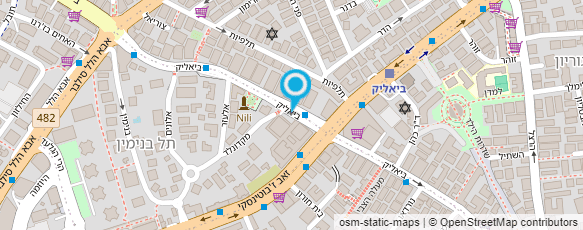 מפת הגעה אל רן כהן אולפני צילום