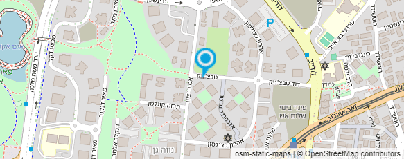 מפת הגעה אל שגית - פנים לאופק