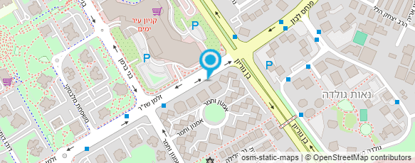 מפת הגעה אל גני שמוליק