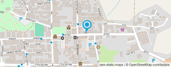 מפת הגעה אל אמריקן פיצה