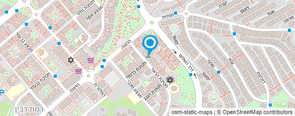 מפת הגעה אל ק.ח.מ. הצפון