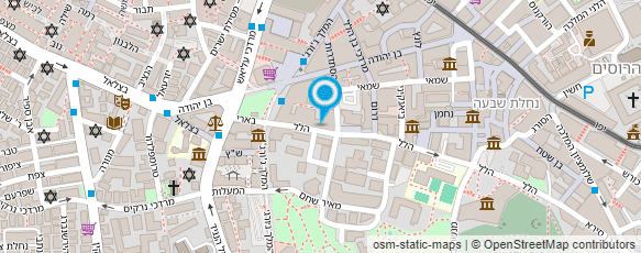 מפת הגעה אל עו"ד שורץ יאיר