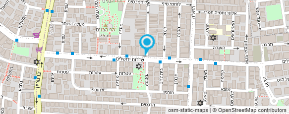 מפת הגעה אל יצחק שריקי פלאפונים