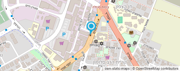 מפת הגעה אל עופר מערכות ואביזרים לרכב