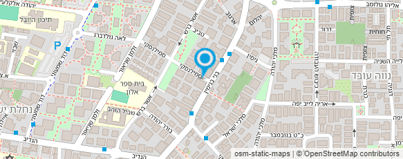 מפת הגעה אל דגם מודלים - בני רוזנבלט