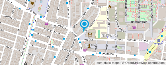 מפת הגעה אל ד"ר בלכובסקי טטיאנה מפת הגעה אל ד"ר בלכובסקי טטיאנה