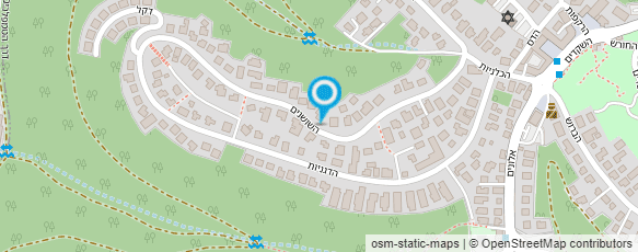 מפת הגעה אל הגר - סבון עבודת יד