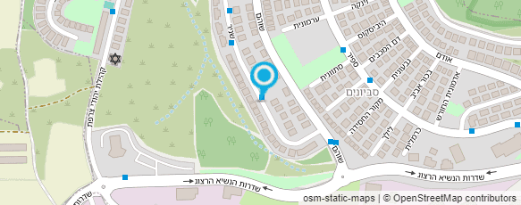 מפת הגעה אל המרכז לתיקונים והתקנות