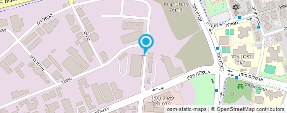 מפת הגעה אל אן.סי.אייץ' - ניוטרישן קונסומר הלט' בע"מ