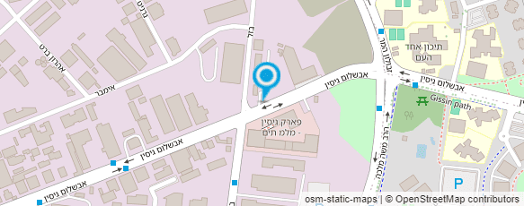 מפת הגעה אל מוסך הבית מפת הגעה אל מוסך הבית
