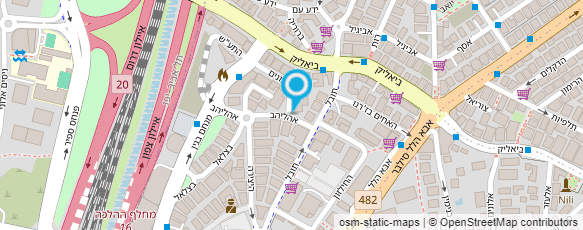 מפת הגעה אל עו"ד לויט מיכאל