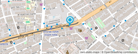 מפת הגעה אל מרכז היופי של דניאל