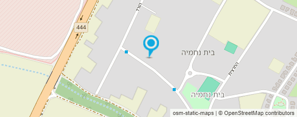 מפת הגעה אל עצים בית נחמיה