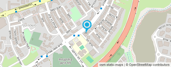 מפת הגעה אל קריספי פיצה