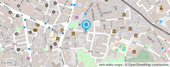 מפת הגעה אל רוזנברג מנחם