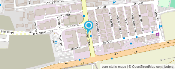 מפת הגעה אל הקריה האקדמית הקמפוס החרדי