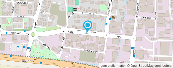 מפת הגעה אל טקטיקום יתרונות שיווקים בע"מ