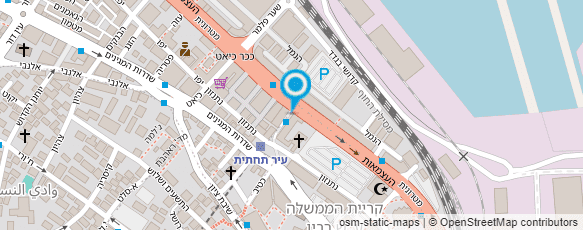מפת הגעה אל עספור ג'מיל אמין