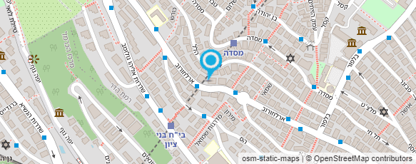 מפת הגעה אל מכון שמשון