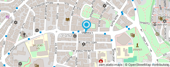מפת הגעה אל אסף עמיחי - עיצוב שיער