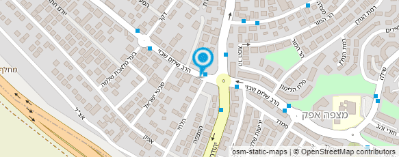 מפת הגעה אל פרחי שושן צחור מפת הגעה אל פרחי שושן צחור