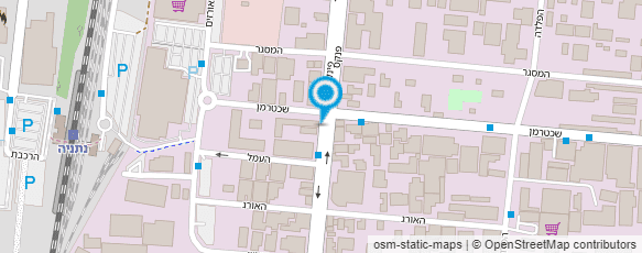 מפת הגעה אל מוסך או. ג'י