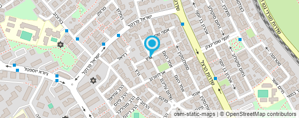 מפת הגעה אל גן מעון לבנה