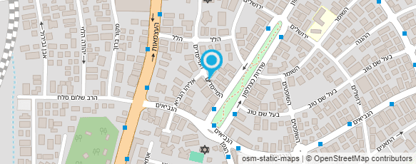 מפת הגעה אל ארז שמואל רפלקסולוגיה והילינג