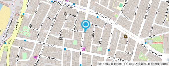 מפת הגעה אל גבריאלה לוי מפת הגעה אל גבריאלה לוי
