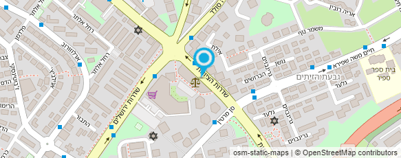 מפת הגעה אל סטודיו השלום