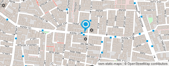 מפת הגעה אל אופנת ליאורה-למגזר החרדי