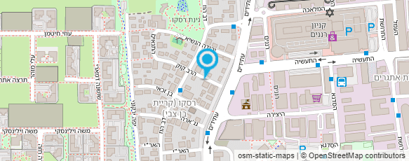 מפת הגעה אל פעוטון מקום קטן בטבע