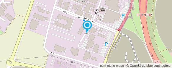 מפת הגעה אל מרכז הקרמיקה פולינוי (1990) בע"מ