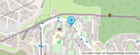 מפת הגעה אל נגיש לכל - עמותה לקידום הנגישות