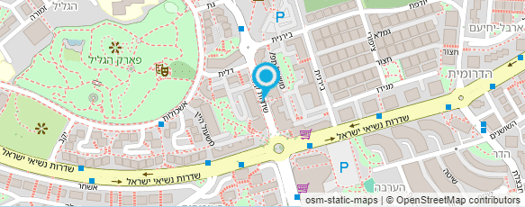 מפת הגעה אל מרכז האופטיקה מפת הגעה אל מרכז האופטיקה