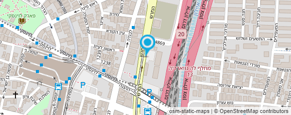 מפת הגעה אל איל מקיאג' המכללה לאיפור