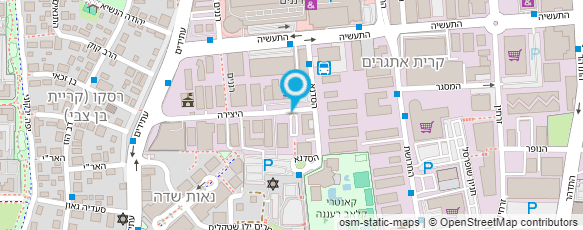 מפת הגעה אל בנק אתרים