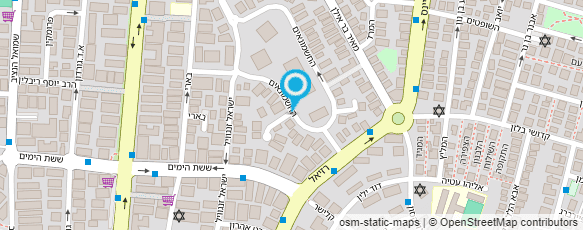 מפת הגעה אל אייל עגלות ודוכני מזון