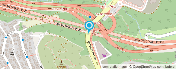 מפת הגעה אל גלרי ש.ש. מרכז הארונות