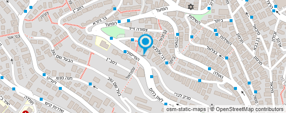 מפת הגעה אל "בית-יעקב" בי"ס חרדי לבנות