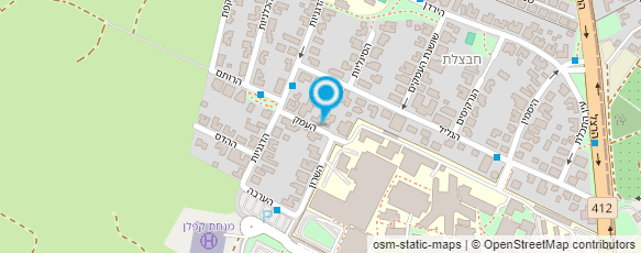 מפת הגעה אל לינסל טופ טייר בע"מ